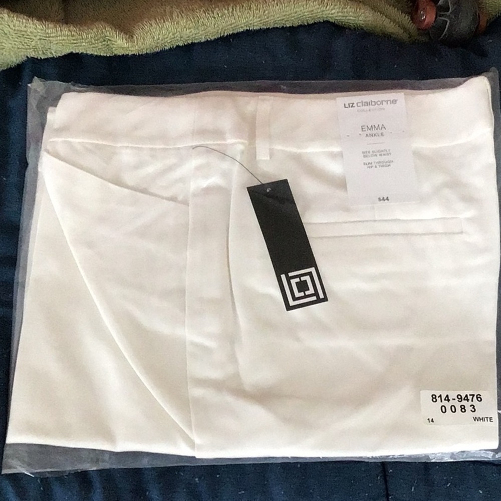 Liz Claiborne white dress pants